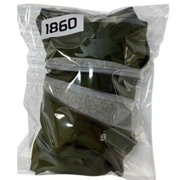 Love Chemiztry Olive Green Hooded Anorak Utility Jacket Women's Medium - Picture 4 of 4